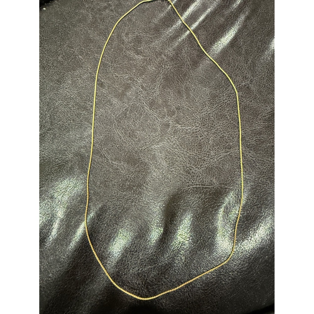 Trifari Vintage Gold Tone Chain Necklace Delicate Classic Designer Jewelry